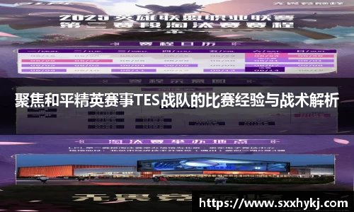 聚焦和平精英赛事TES战队的比赛经验与战术解析